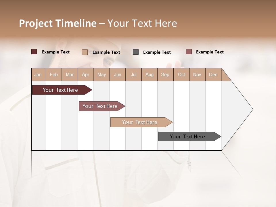 Portrait Mekah Face PowerPoint Template