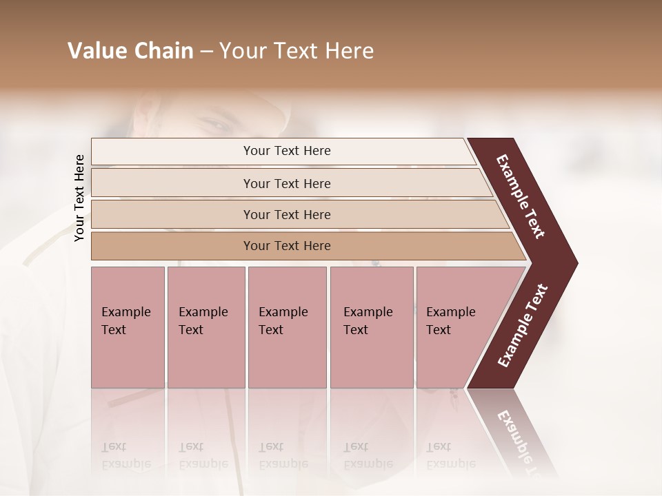 Portrait Mekah Face PowerPoint Template