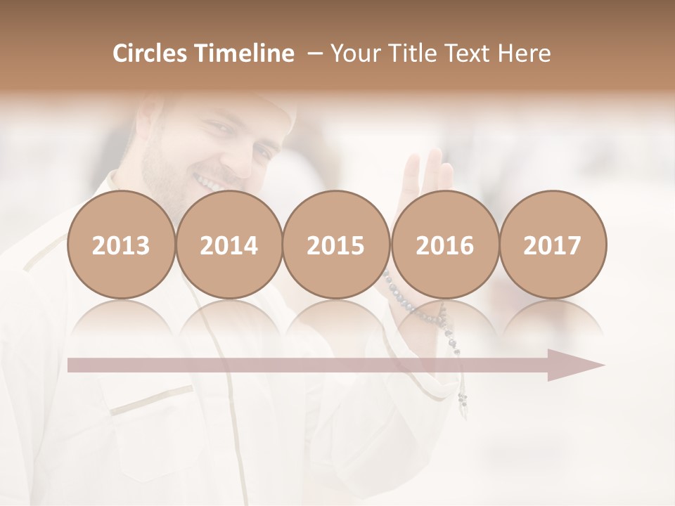 Portrait Mekah Face PowerPoint Template