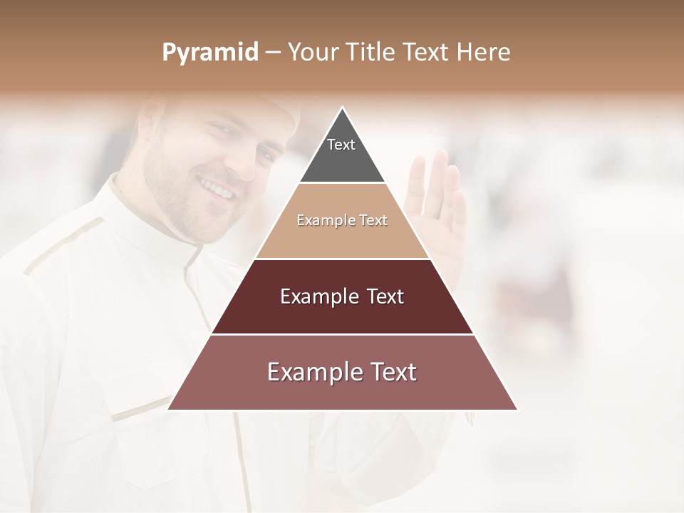 Portrait Mekah Face PowerPoint Template