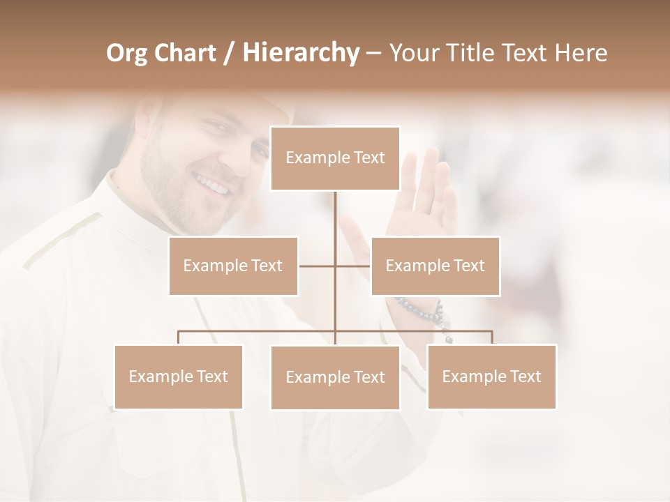 Portrait Mekah Face PowerPoint Template