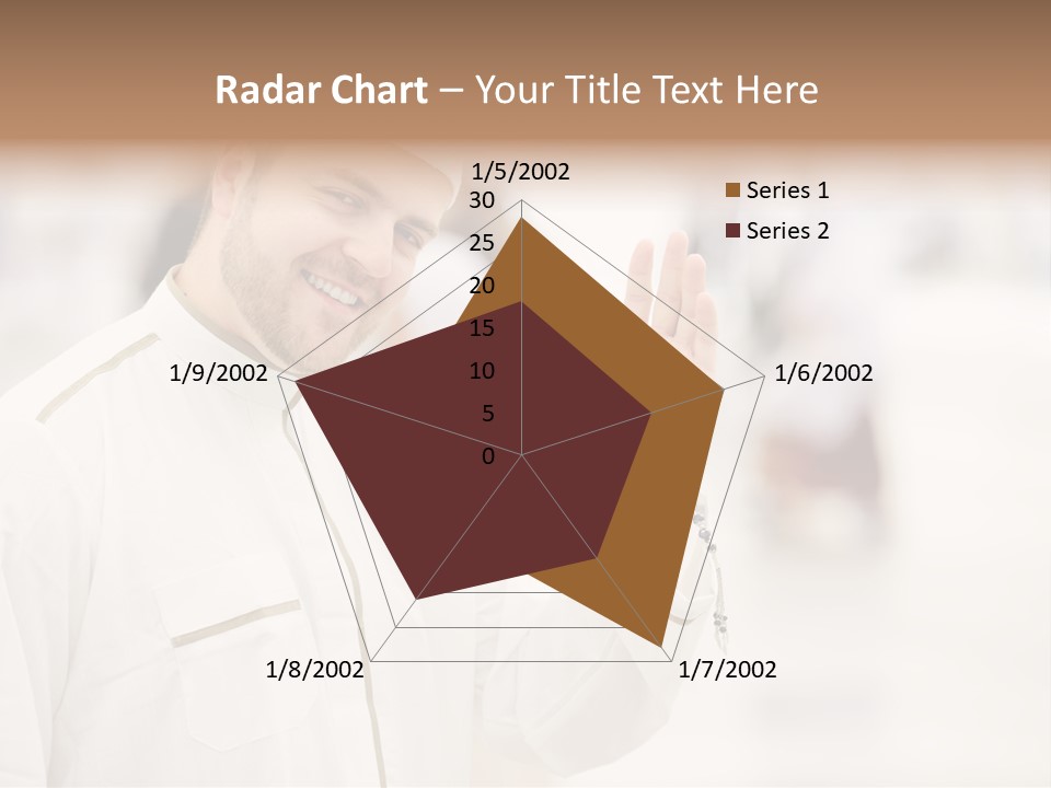 Portrait Mekah Face PowerPoint Template