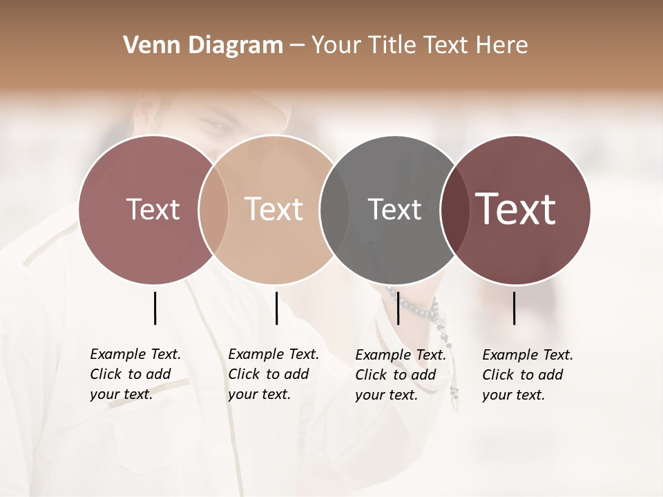 Portrait Mekah Face PowerPoint Template