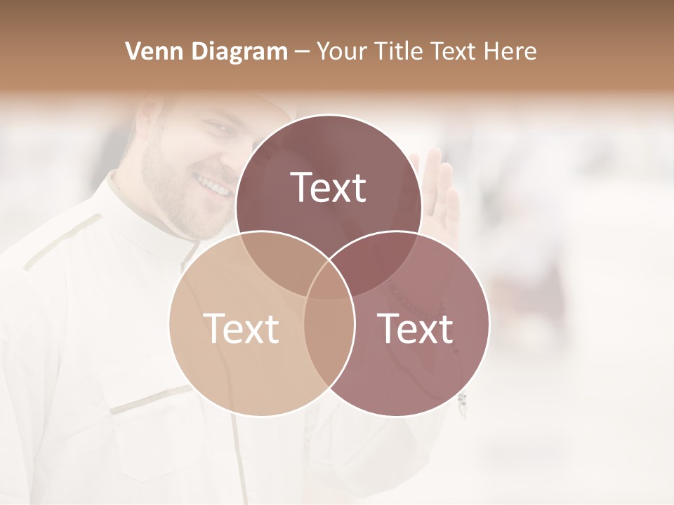 Portrait Mekah Face PowerPoint Template