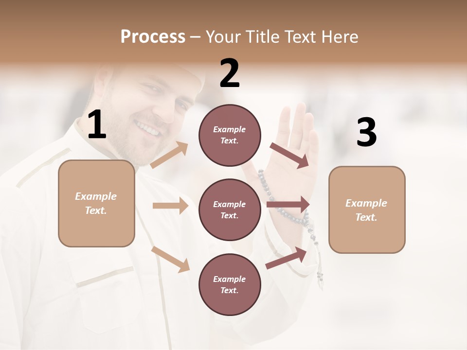 Portrait Mekah Face PowerPoint Template