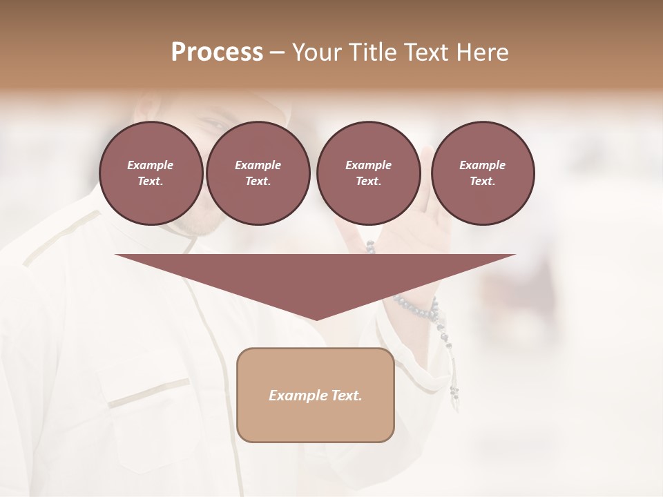 Portrait Mekah Face PowerPoint Template