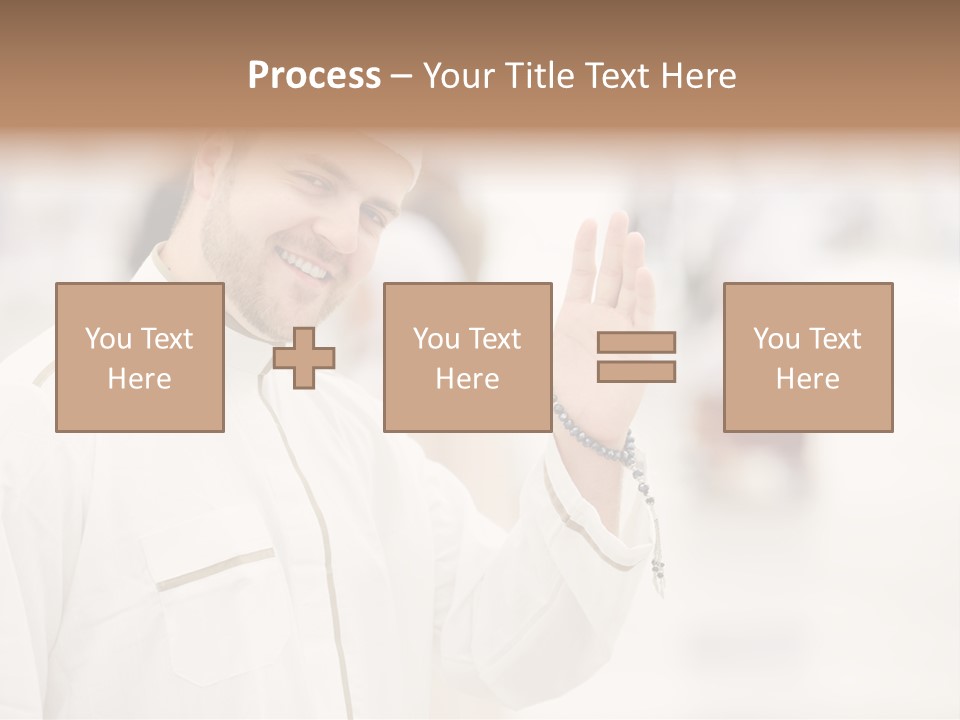 Portrait Mekah Face PowerPoint Template