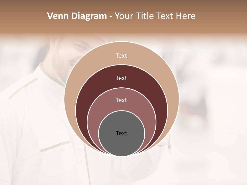 Portrait Mekah Face PowerPoint Template