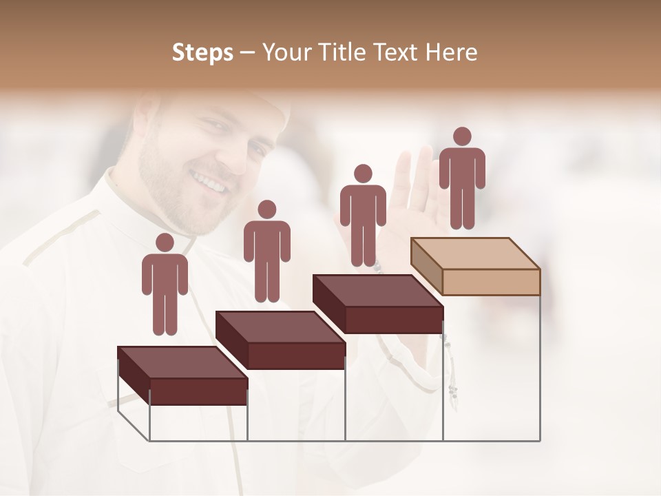 Portrait Mekah Face PowerPoint Template