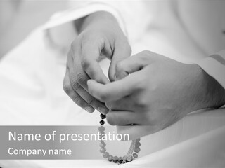 Holiest Saudi Arabia Middle East PowerPoint Template