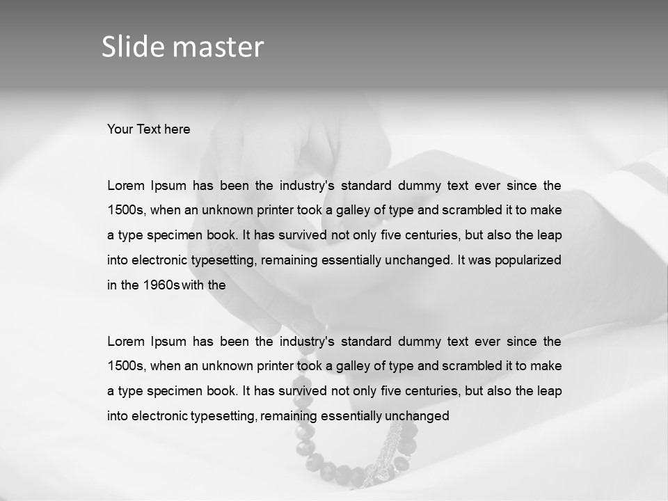 Holiest Saudi Arabia Middle East PowerPoint Template