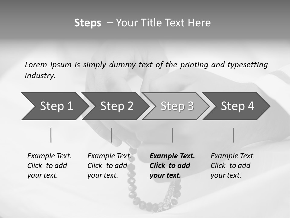 Holiest Saudi Arabia Middle East PowerPoint Template