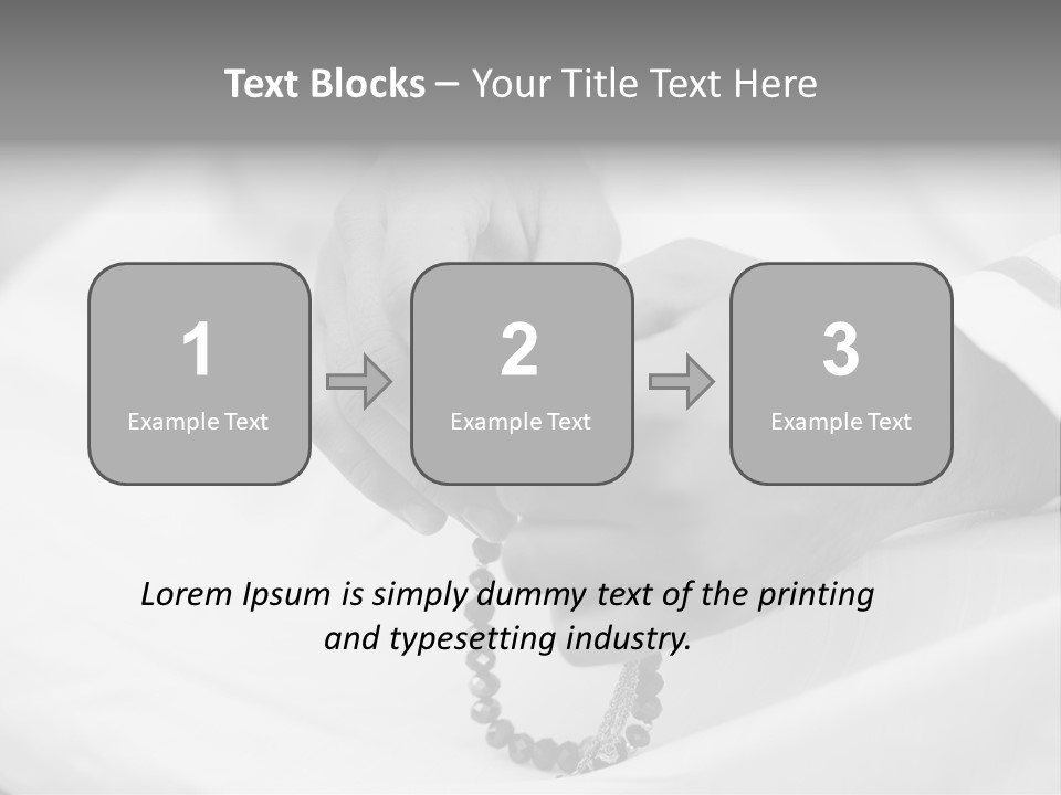 Holiest Saudi Arabia Middle East PowerPoint Template