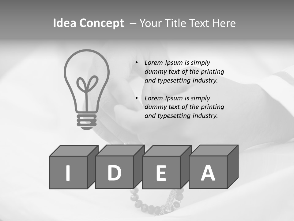 Holiest Saudi Arabia Middle East PowerPoint Template