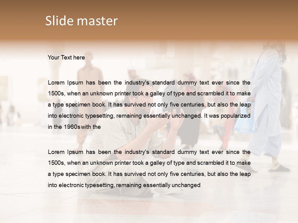 Makkah Medina Saudi Arabia PowerPoint Template