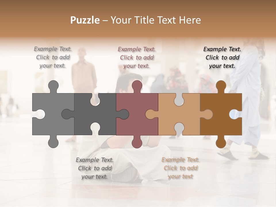 Makkah Medina Saudi Arabia PowerPoint Template