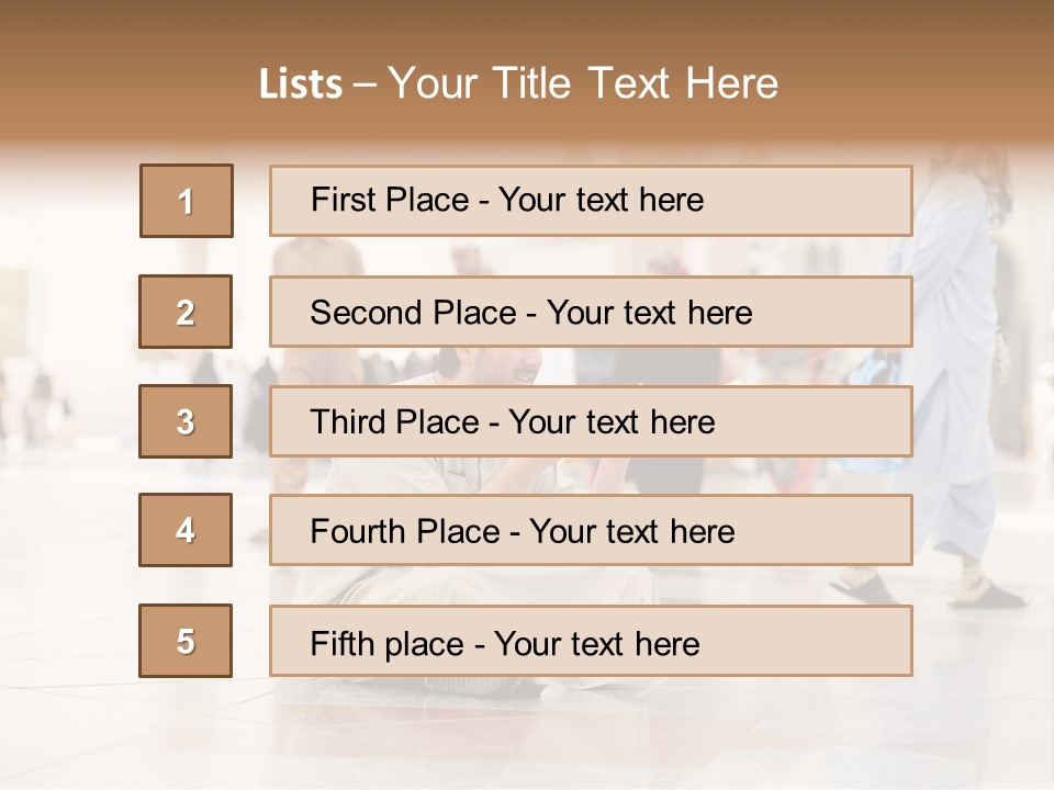 Makkah Medina Saudi Arabia PowerPoint Template