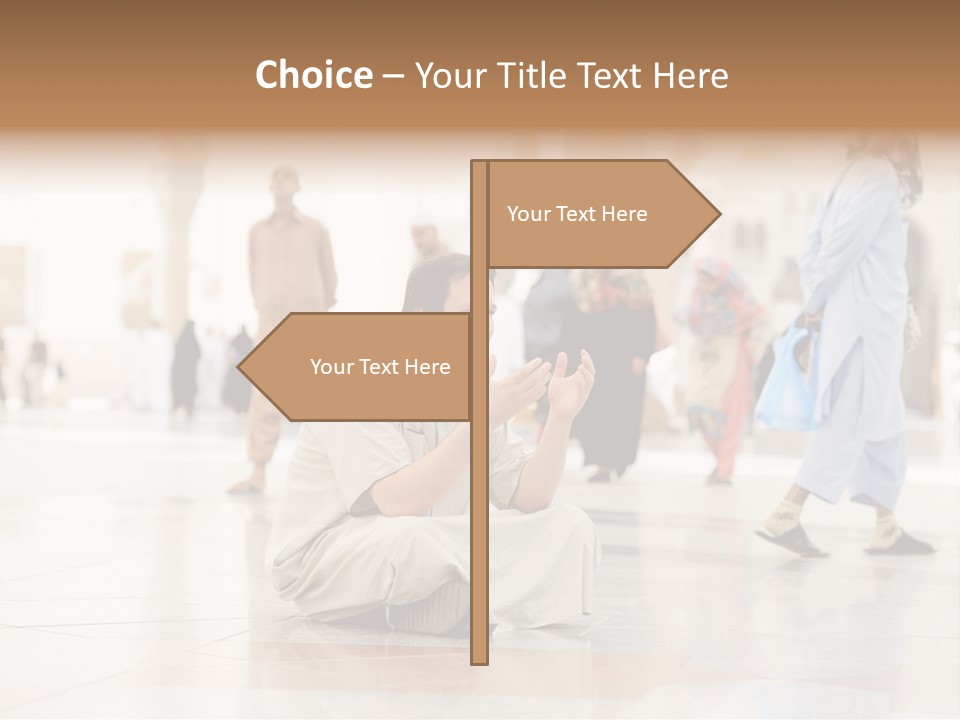 Makkah Medina Saudi Arabia PowerPoint Template