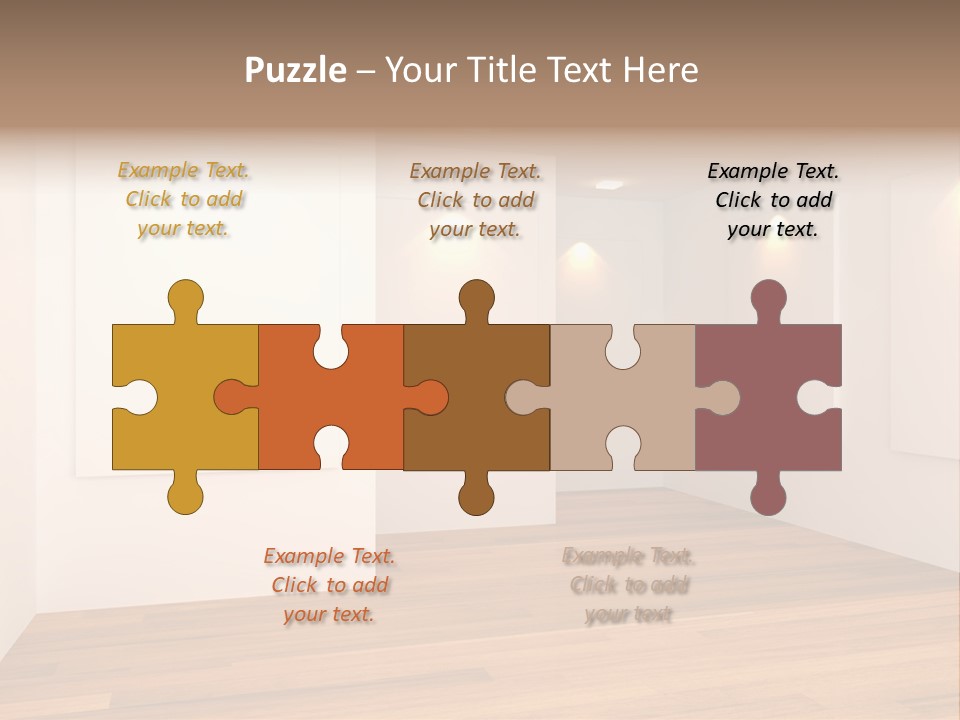 Space Room Gallery PowerPoint Template