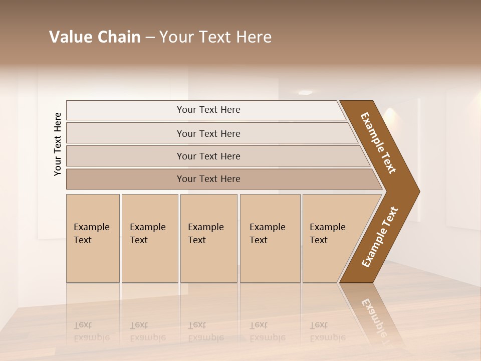Space Room Gallery PowerPoint Template