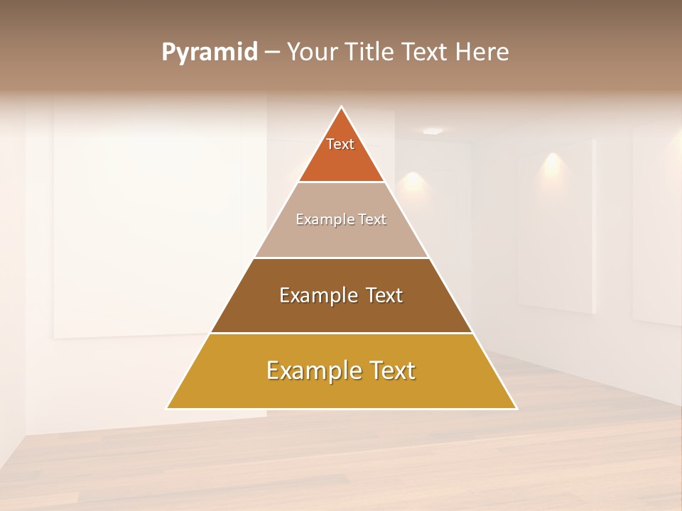 Space Room Gallery PowerPoint Template