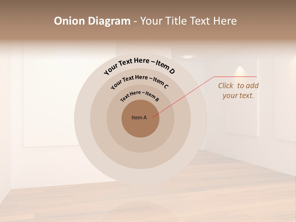Space Room Gallery PowerPoint Template