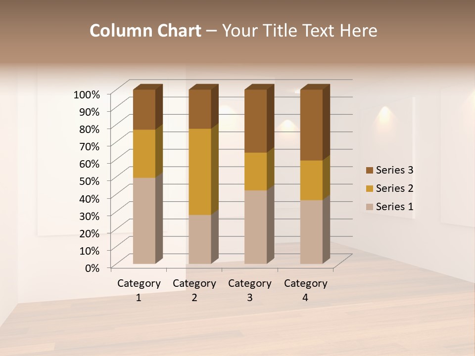 Space Room Gallery PowerPoint Template