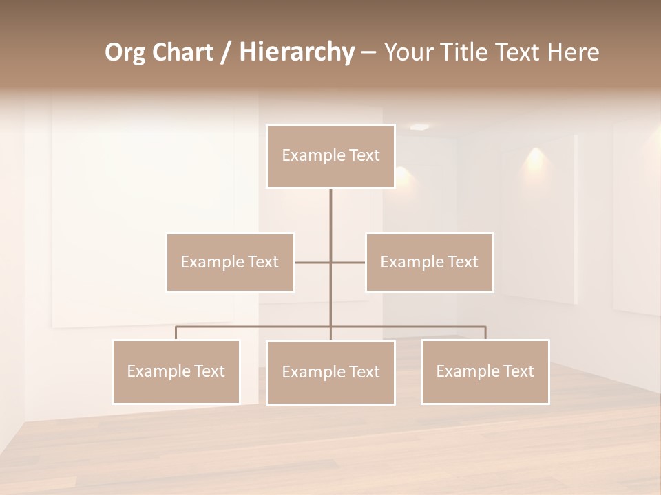 Space Room Gallery PowerPoint Template
