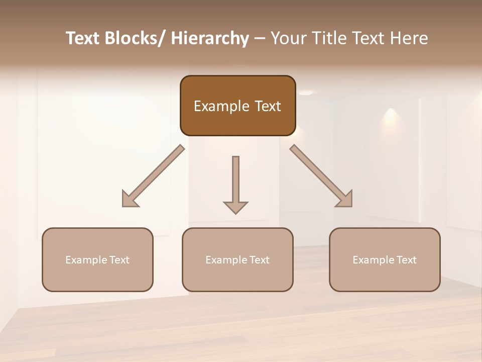 Space Room Gallery PowerPoint Template
