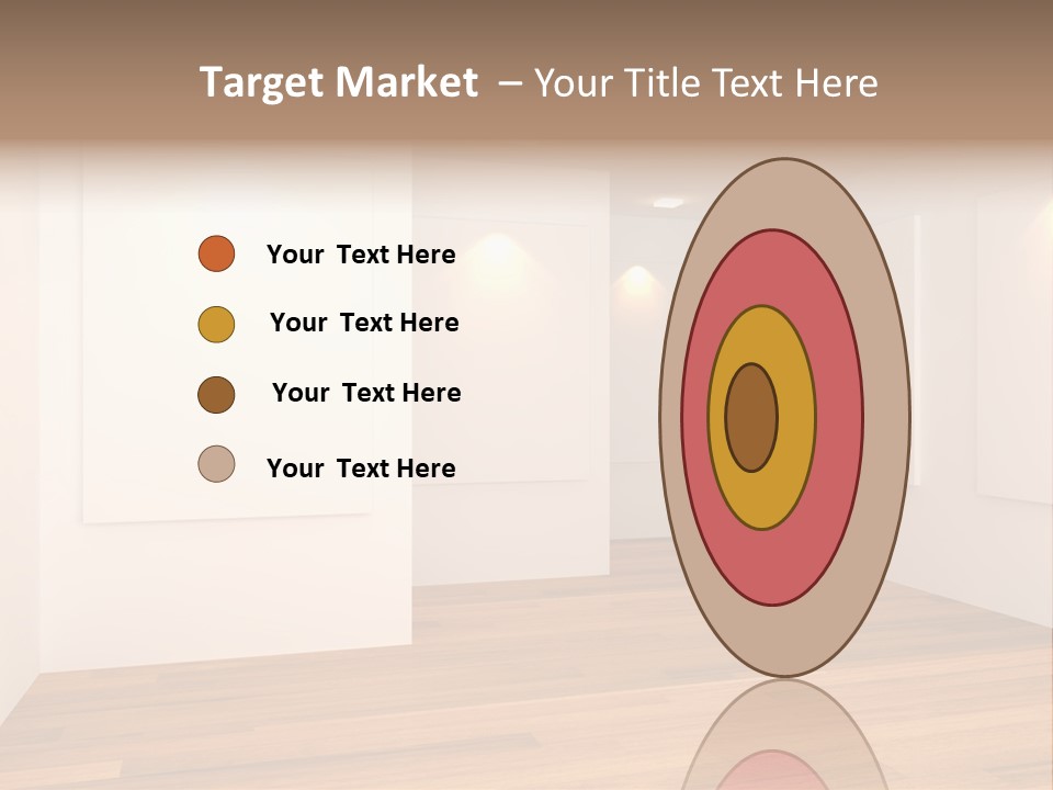 Space Room Gallery PowerPoint Template