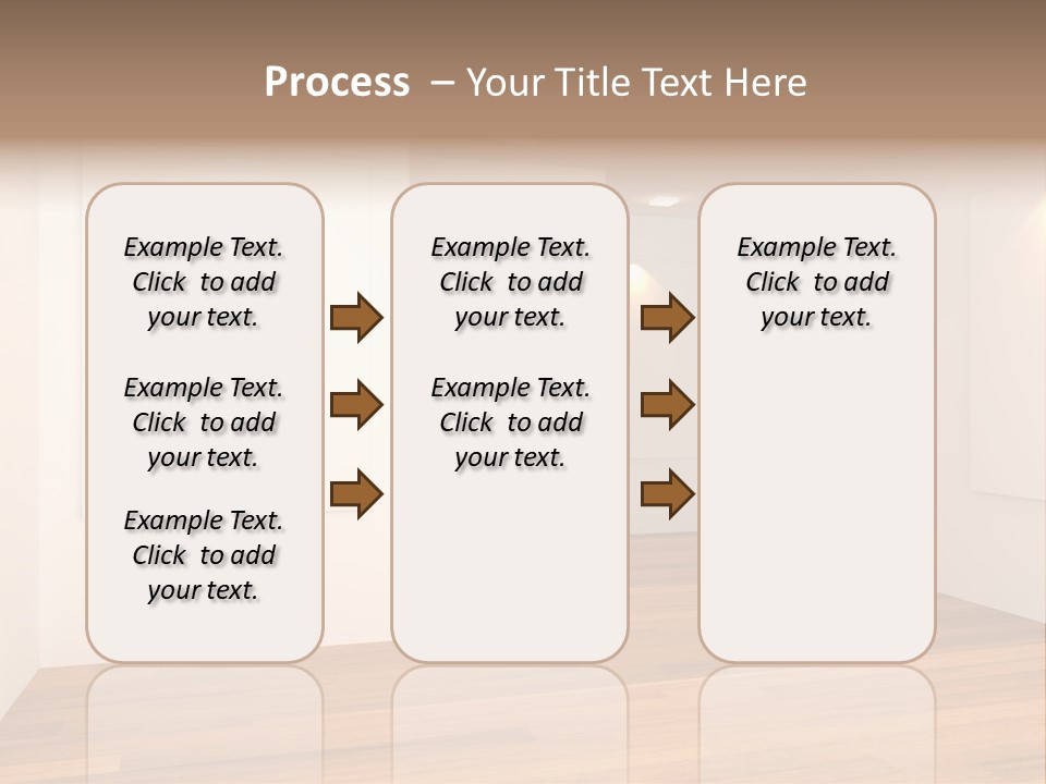Space Room Gallery PowerPoint Template