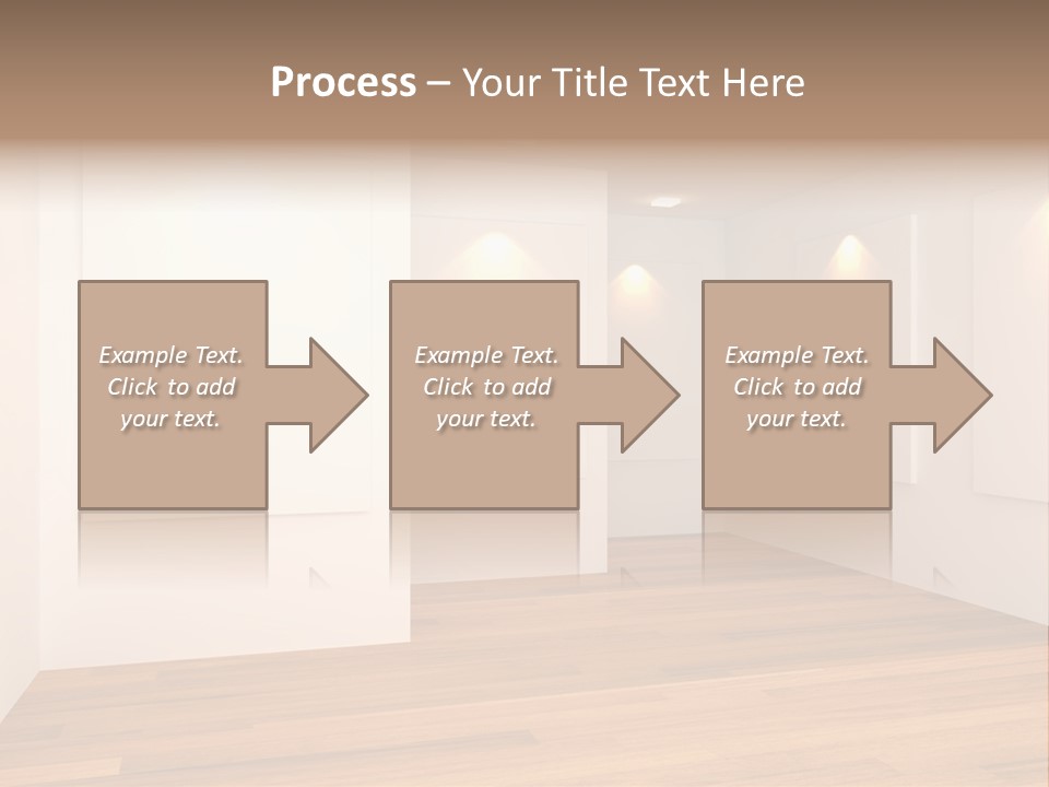 Space Room Gallery PowerPoint Template