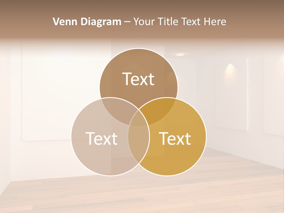 Space Room Gallery PowerPoint Template
