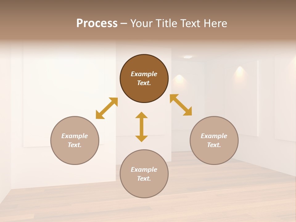 Space Room Gallery PowerPoint Template