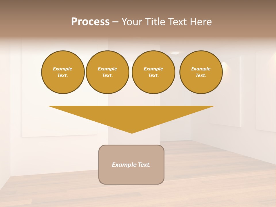 Space Room Gallery PowerPoint Template