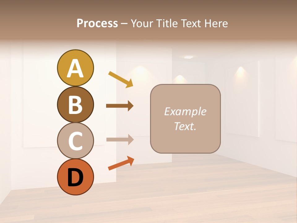 Space Room Gallery PowerPoint Template