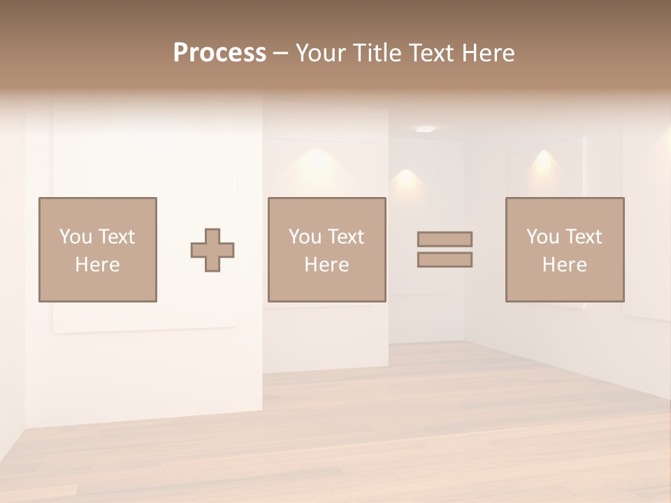Space Room Gallery PowerPoint Template