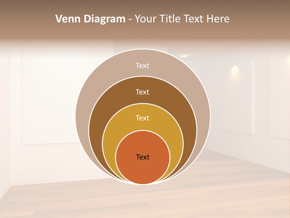 Space Room Gallery PowerPoint Template