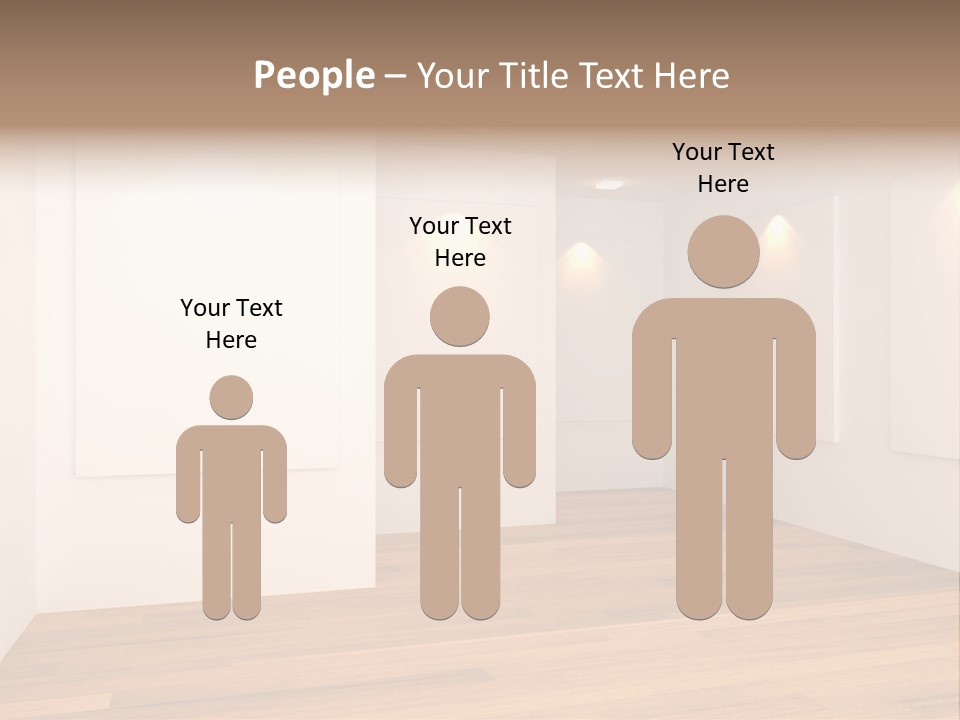 Space Room Gallery PowerPoint Template