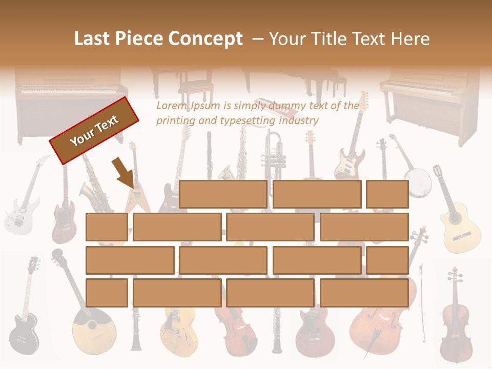 Instrument Jazz Stringed PowerPoint Template
