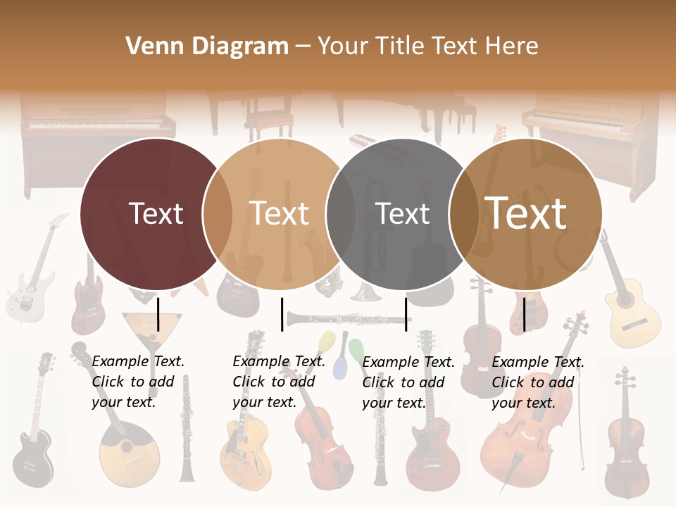 Instrument Jazz Stringed PowerPoint Template