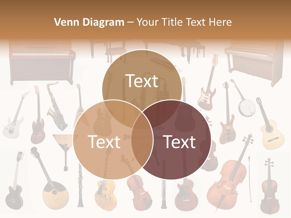 Instrument Jazz Stringed PowerPoint Template