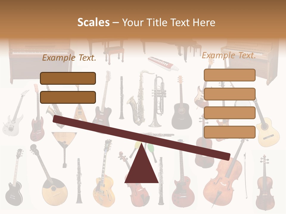 Instrument Jazz Stringed PowerPoint Template