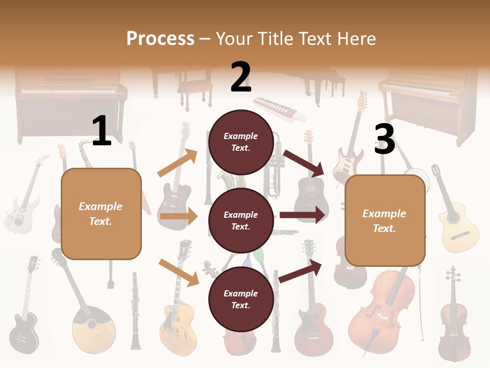 Instrument Jazz Stringed PowerPoint Template