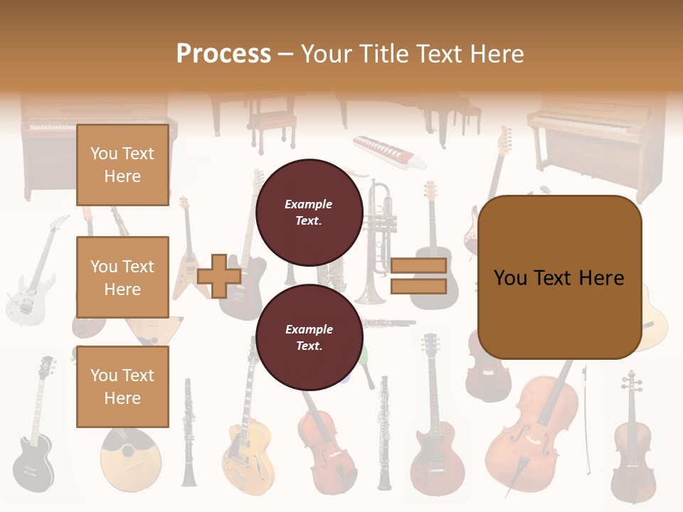 Instrument Jazz Stringed PowerPoint Template
