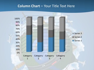 Road Train Great Wall PowerPoint Template