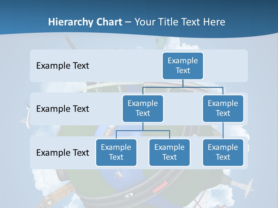 Road Train Great Wall PowerPoint Template