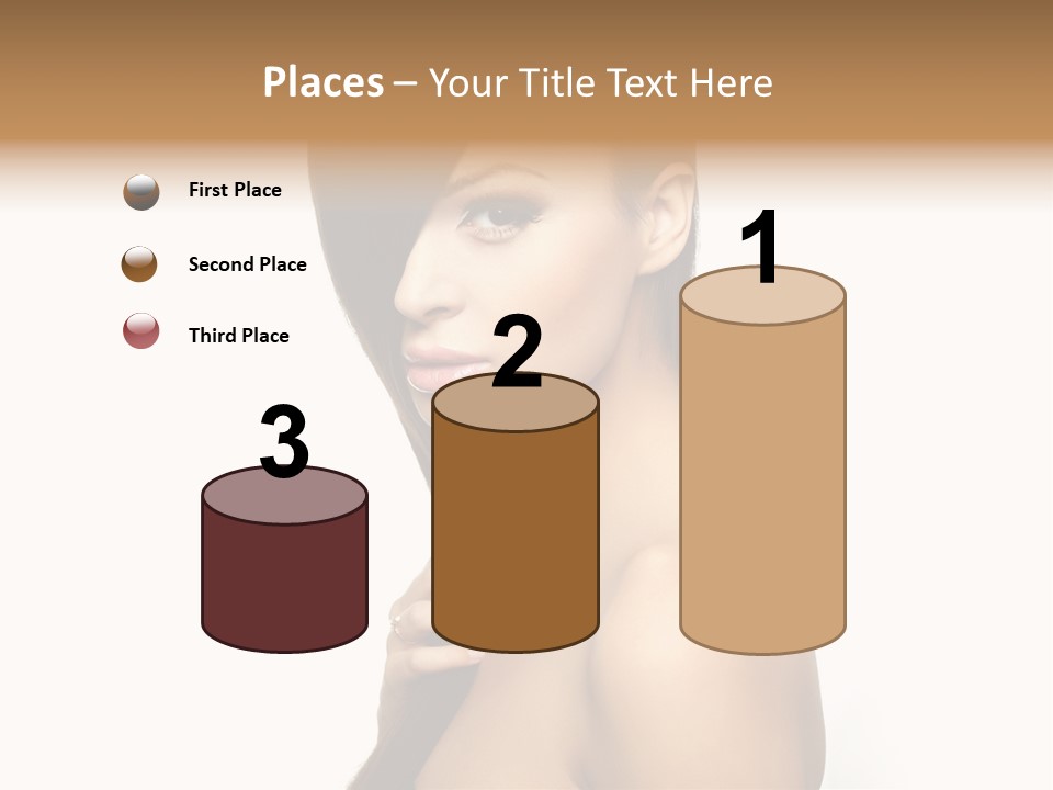 Model Purity Female PowerPoint Template
