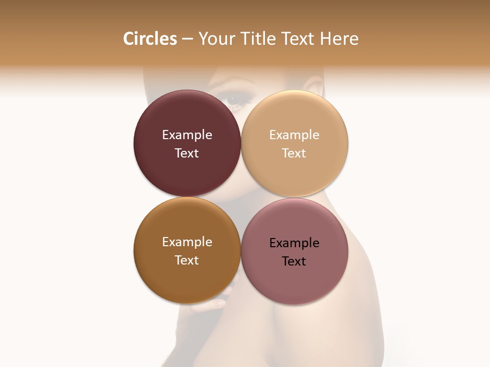 Model Purity Female PowerPoint Template