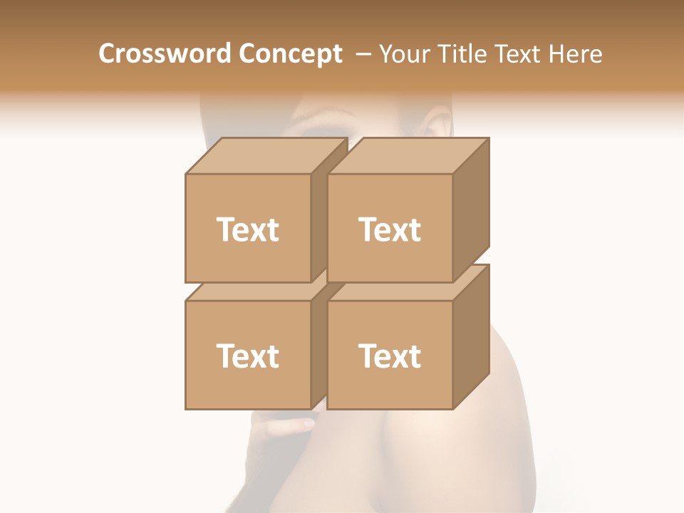 Model Purity Female PowerPoint Template
